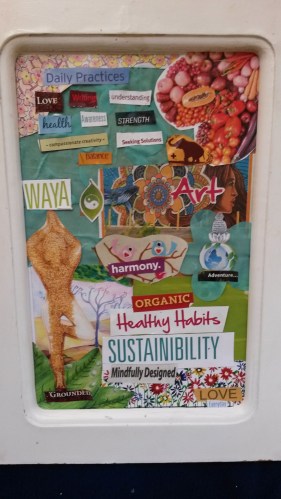 Summer intention board by Leah Oviedo